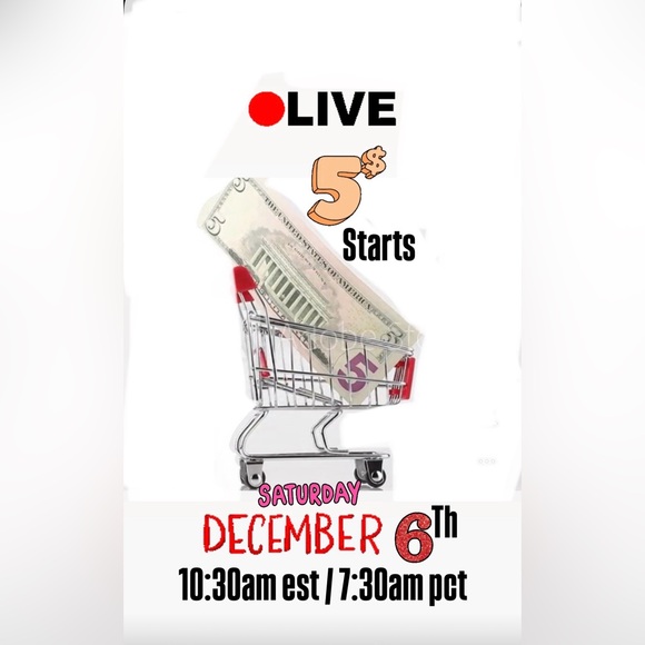 LIVE SATURDAY 12/6 at 10:30am est | 7:30am pct | Throw on a ♥️ To BE NOTIFIED - Picture 6 of 6